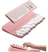 Vaydeer Keyboard Stand Wrist Rest, Cloud Ergonomic Wrist Support Pad Soft Memory Foam, Computer K...