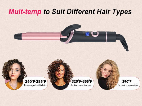 Mini Curling Iron for Short Hair