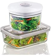 Potane Vacuum Seal Food Storage Container Set&amp; Lunch Box