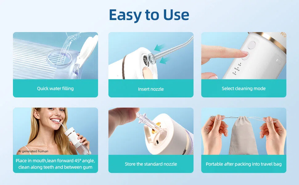 portable water flosser
