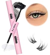 Losha Lash Bond and Seal Waterproof Strong Hold Lash Clusters Glue 2 in 1 Long Lasting Cluster La...