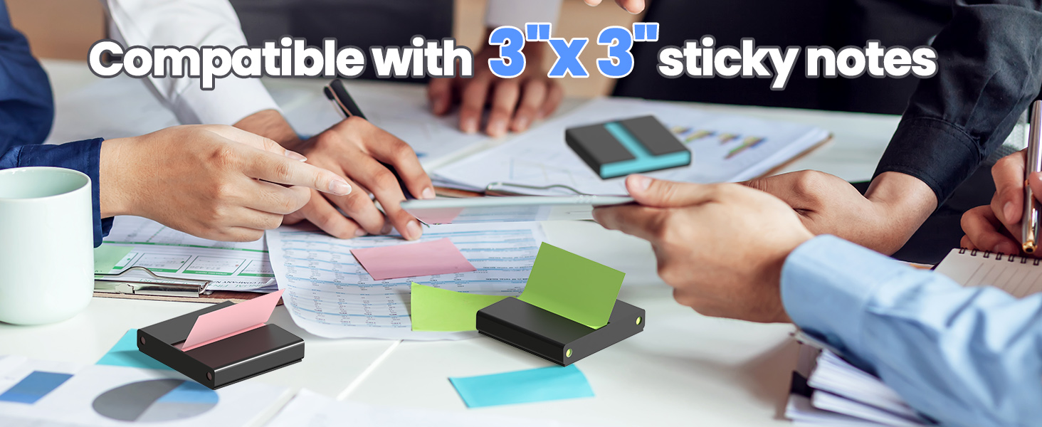 Compatible with 3&amp;#34;x 3&amp;#34; sticky notes