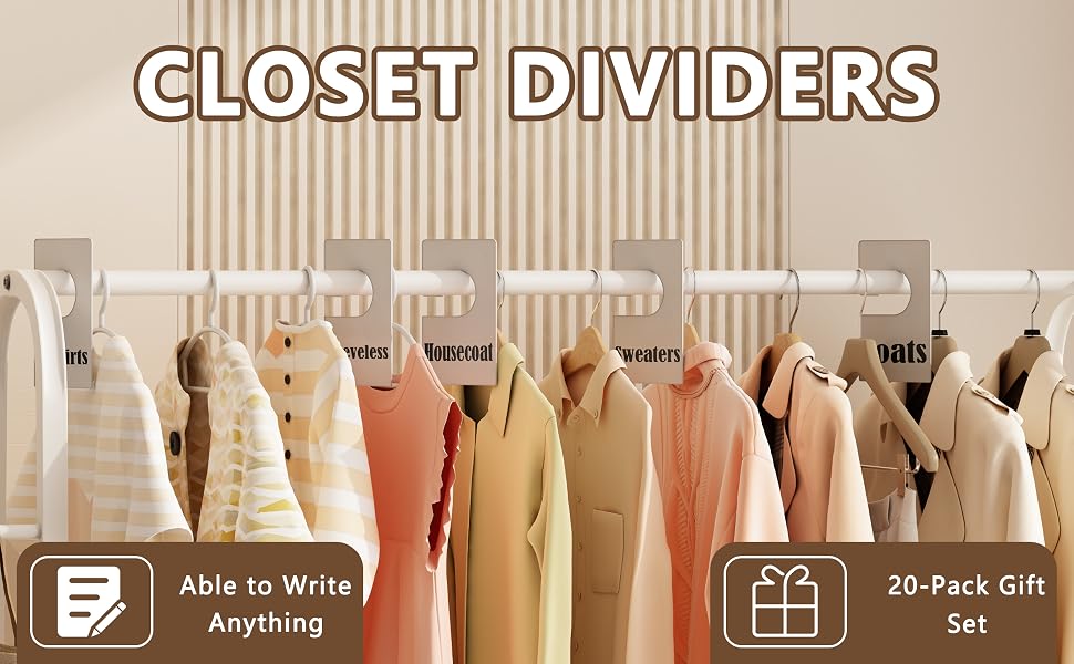 clothing dividers