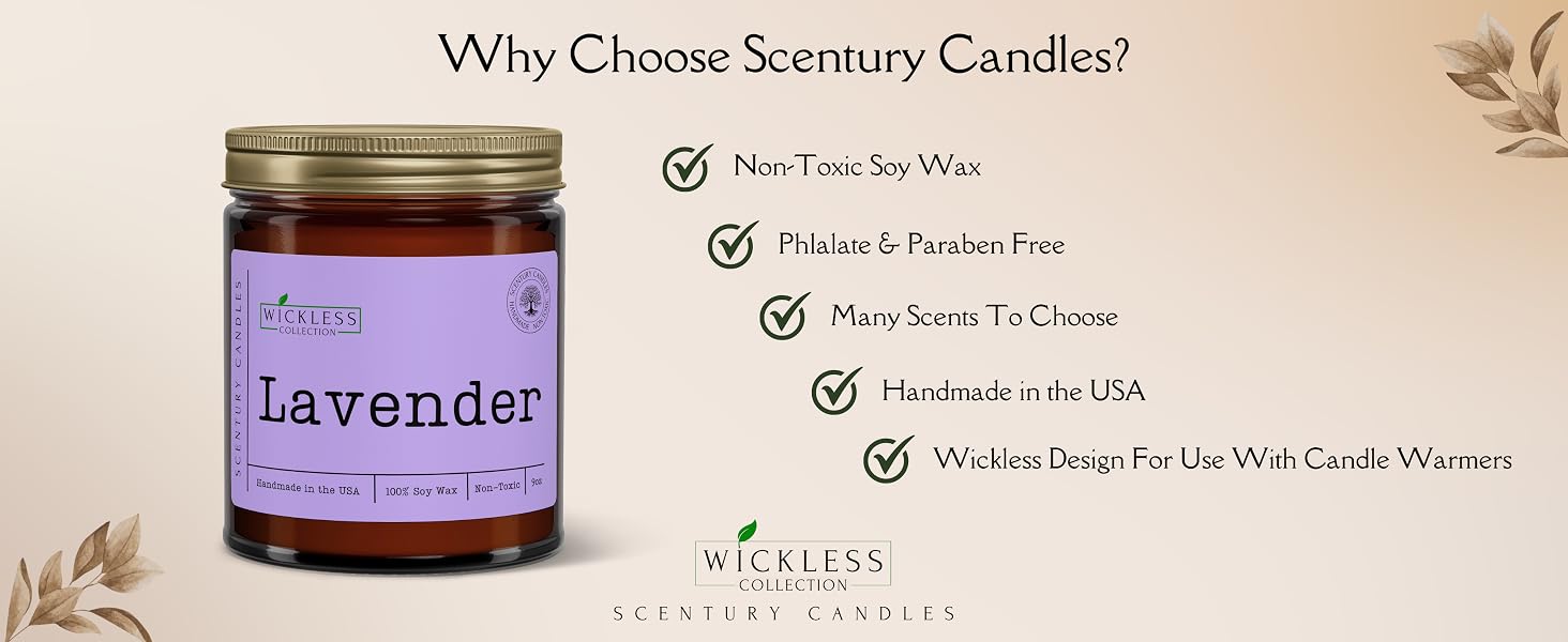 scented soy candles for candle warmer lamps