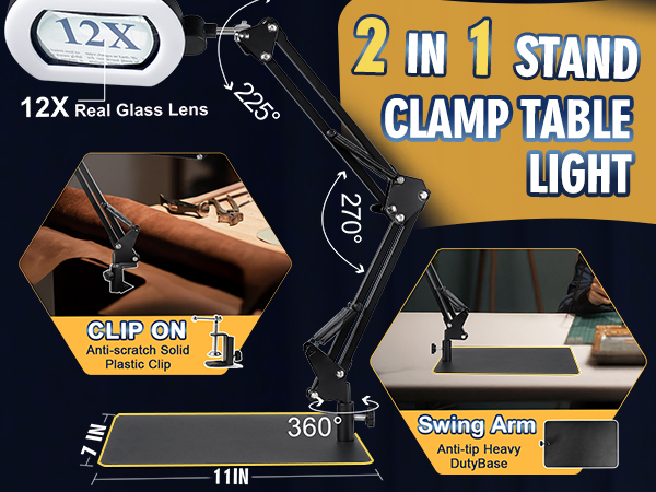 magnifying lamp