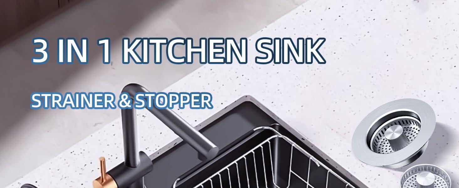 kitchen sink drain strainer stopper