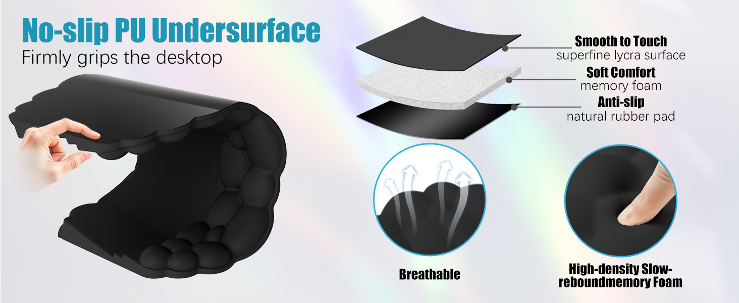 wrist rest for keyboard and mouse