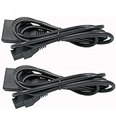 LOT 2 Mcbazel 6 Feet SNK AES MVS Famicom Neo Geo Controller Joystick Gamepad Extension Cable