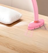 Yokilly Arc Half Moon Light: 16" Half Moon Light with Foldable Bracket for Desk Salon Table Use -...