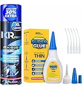 CA Glue with Activator Kit 1.75 oz Thin Viscosity Cyanoacrylate Glue 16.9 oz Activator Spray Heav...