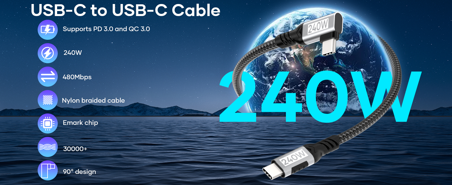 USB C to USB C Cable