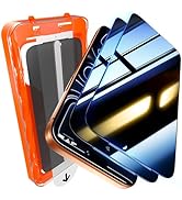 UniqueMe 2 Pack for iPhone 17 Pro Max Privacy Screen Protector - 6.9 inch [Military Grade Shatter...