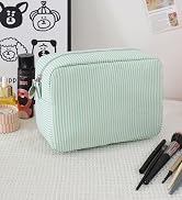 CALINNL 2pcs Makeup Bag Travel Toiletry Bag for Women Lightweight Make Up Bag Purse Organizer Pou...