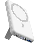 AOGUERBE for Mag-Safe Portable Charger, 10000mAh Magnetic Power Bank 22.5W Fast Charging,Mini Bat...