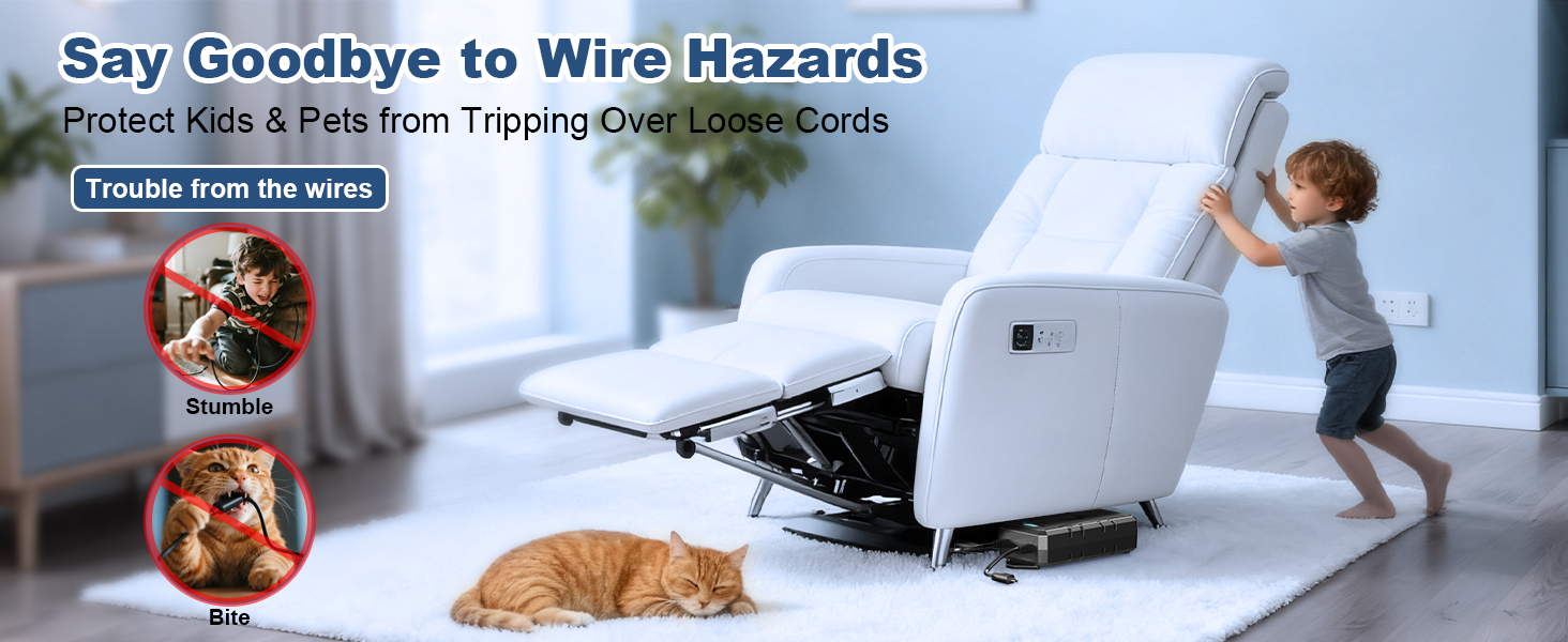 power recliner battery pack