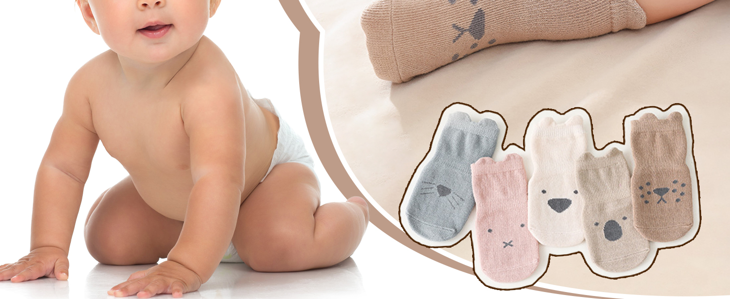 Toddlers No Slip Socks