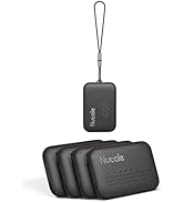 Nutale Mini Key Finder, Bluetooth Smart Tag Tracker Item Locator with Key Chain for Keys Pet Wall...
