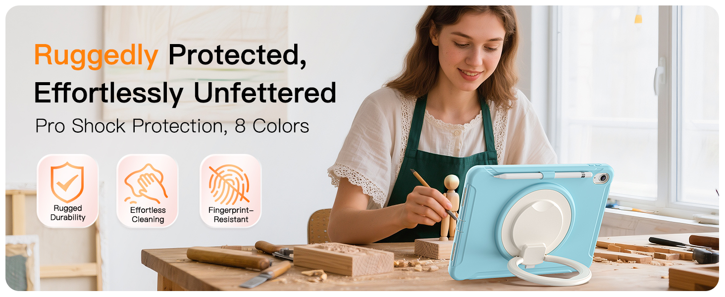 ruggedly protected, effortlessly unfettered