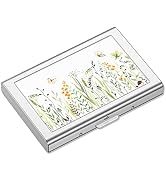 Rimilak Metal Credit Card Holder, Mini Credit Card Wallet RFID Blocking Slim Metal Hard Case for ...