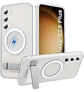 Cum2giff Magnetic for Samsung Galaxy S23 Plus Case with Stand, Compatible with Magsafe, Shockproo...
