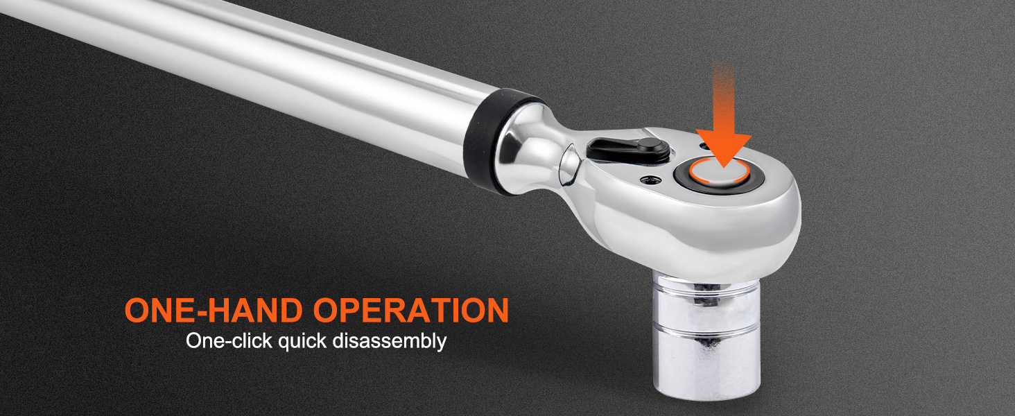 Adjustable Torque Wrench 1/2"