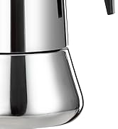 DITOSH 4 Cup Stovetop Espresso Maker 6.6 Ounces | Stainless Steel | Moka Pot, Percolator, Italian...