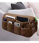 MEHIDFY Armchair Caddy, Waterproof Sofa Armrest Organizer, Non Slip Recliner Organizer, Remote Ho...