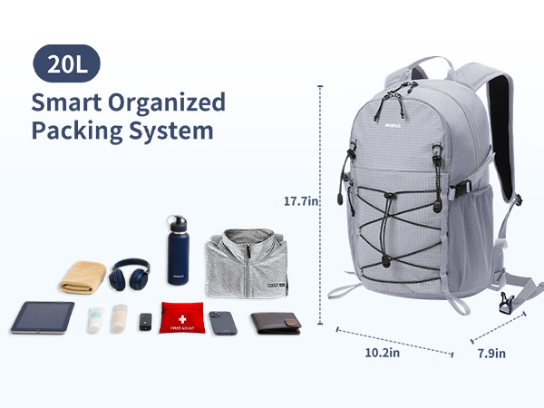 20L travel backpack