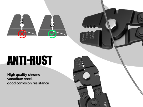 Wire Rope Crimping Tool