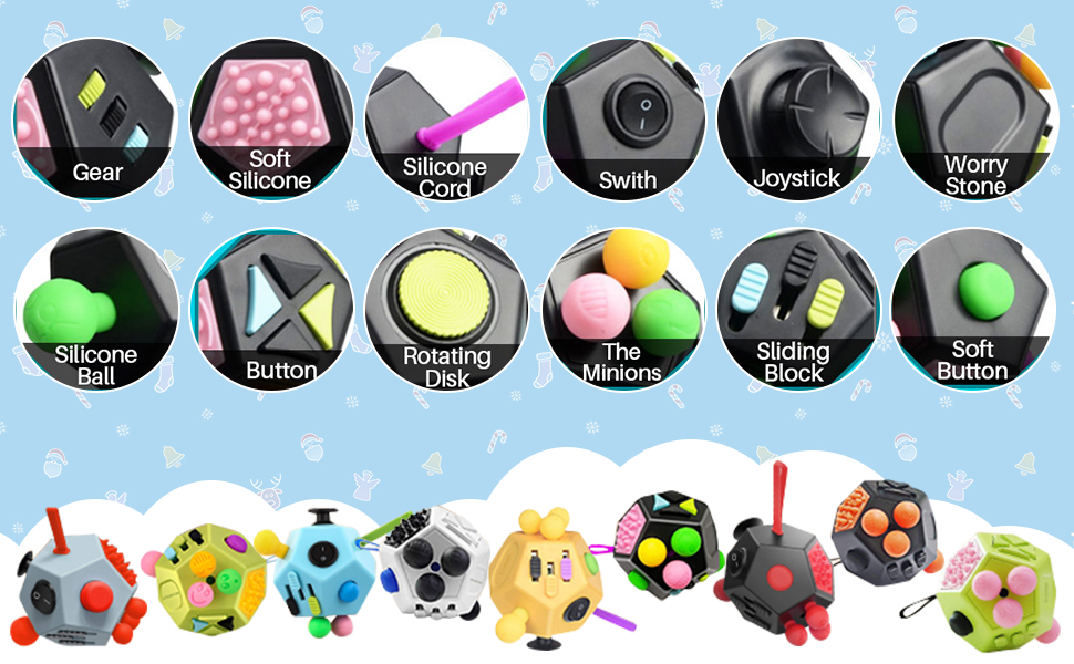fidget dodecagon