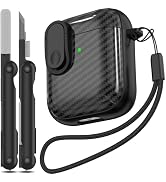RFUNGUANGO for AirPods Case Cover with Cleaning kit, Anti-Fall Lock Design, Powerful Drop Protect...
