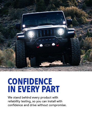 CONFIDENCE IN EVERY PART