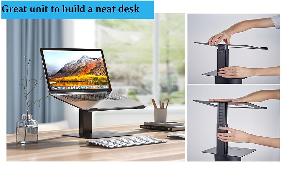laptop stand to build a neat desk
