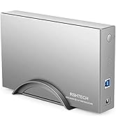 Hard Drive Enclosure RSHTECH USB 3.0 to SATA Aluminum External Hard Drive Dock Case for 3.5 inch ...
