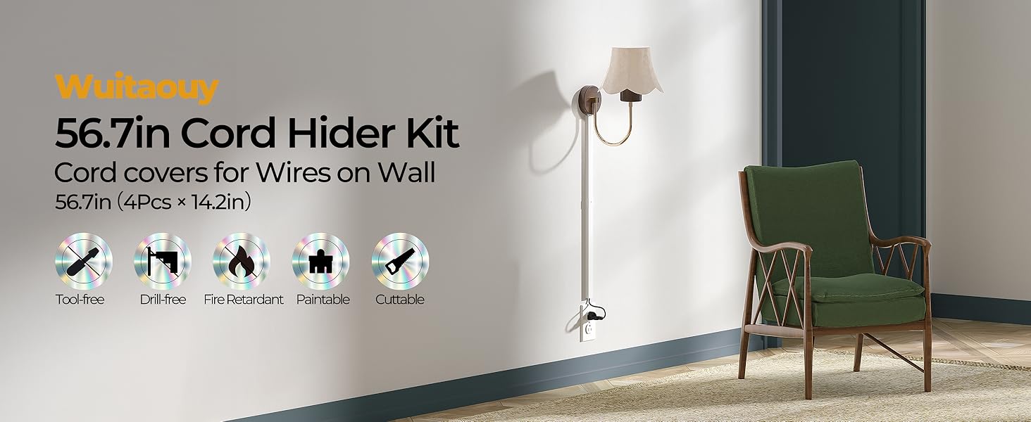 cord covers for wires on wall,cord hider,cable hider,wire cover,wire hider,cord cover,cable cover