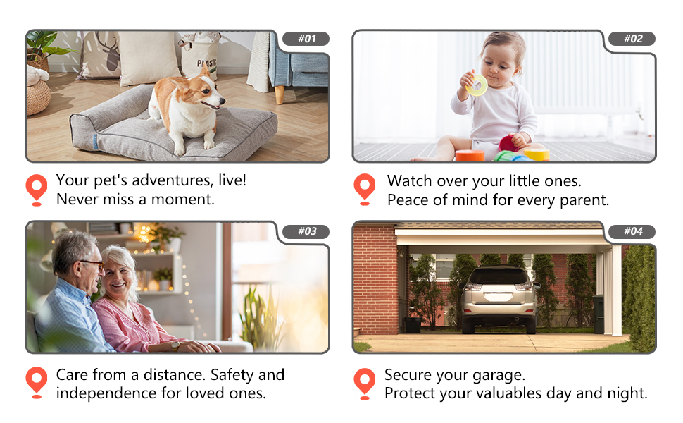 pet dog cat camera baby monitor older garage security