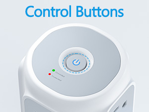 power strip-Control Buttons