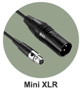 mini xlr cables