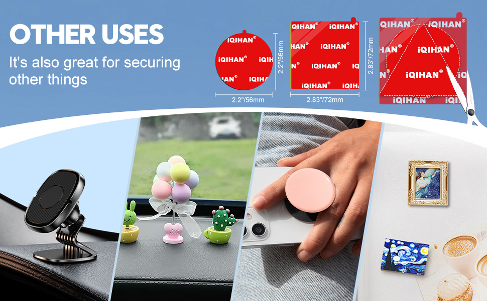 car dash cam sticky adhesive pads