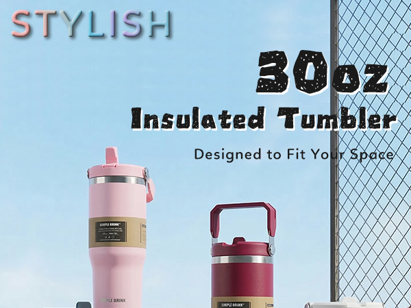 insulated water bottle; stainless steel water bottle; 30oz water bottle;