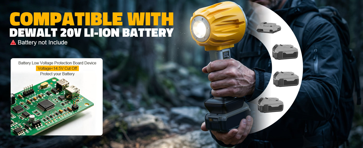 LED Work Light Flashlight