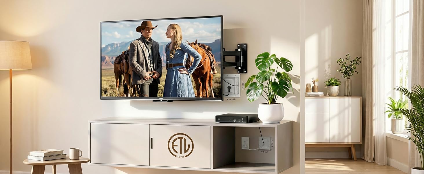 in-Wall TV Cable Management Kit