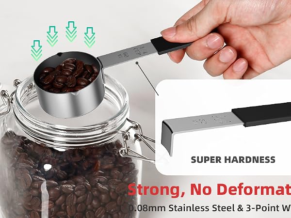 magnetic measuring cups