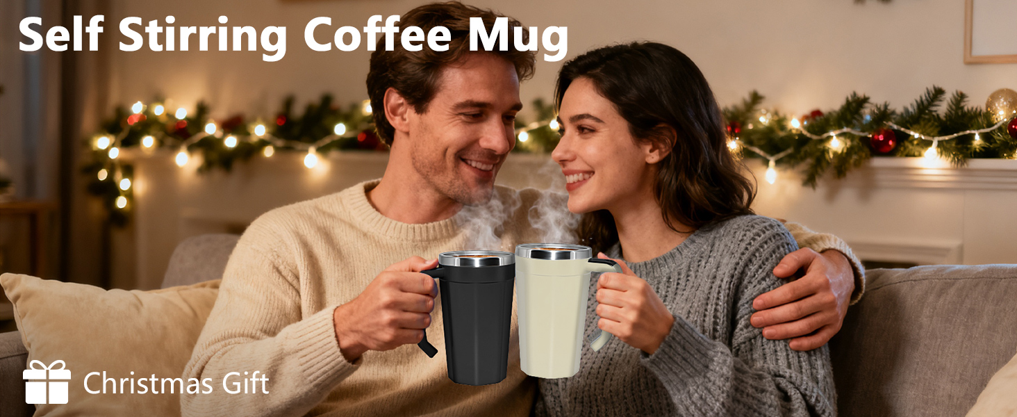 self stirring coffee mug