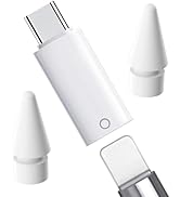 BDJXCUSA 3 Pack USB C to Pencil Charger Adapter for Apple Pencil 1st Generation,USB C Male to for...