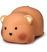ZTATU Brown Bear Squishy Toys Stress Balls for Adults (1PCS) Squishy Dough Ball Squishy Fidget To...