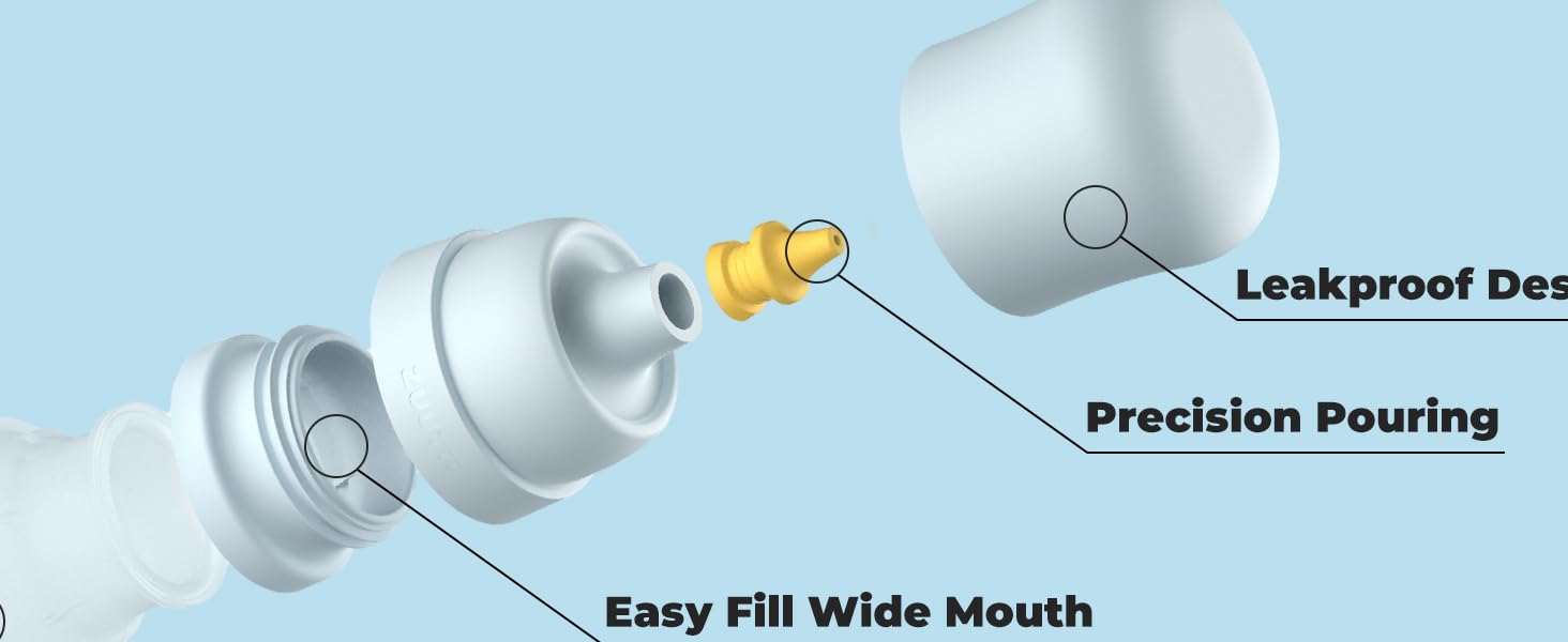 squeeze bottle set