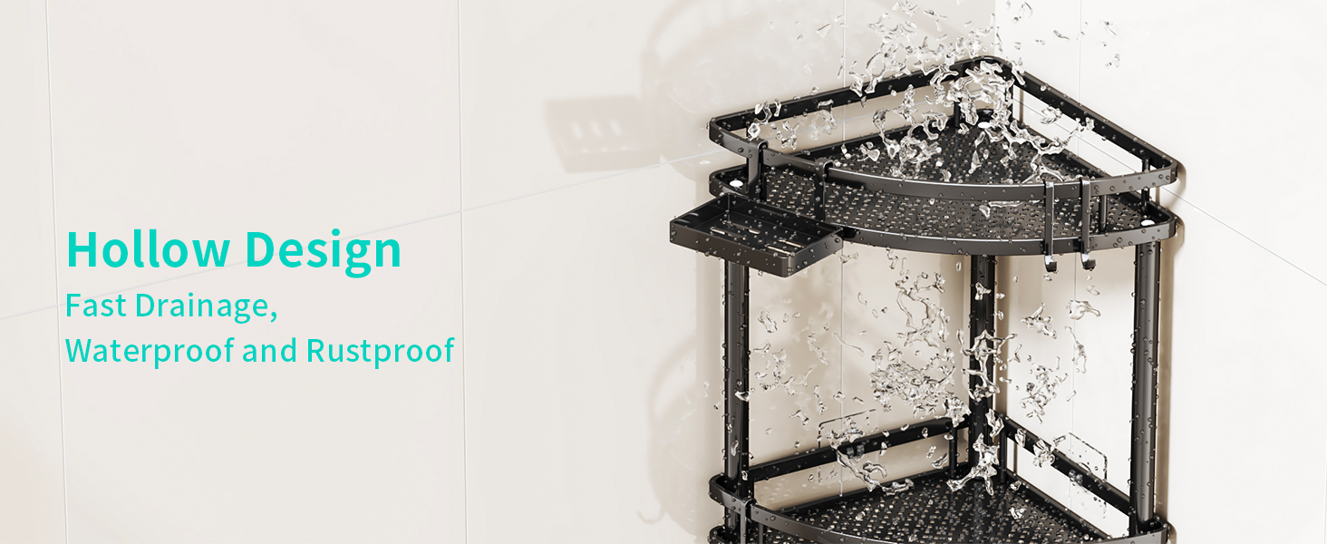 shower shelves for inside shower