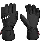 TRIWONDER Winter Cold Weather Ski Gloves for Kids Boys Girls Children Snow Sports Warm Gloves (Bl...