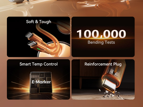 100000 Bending Tests Soft Tough Reinforcement Plug Smart Temp Control